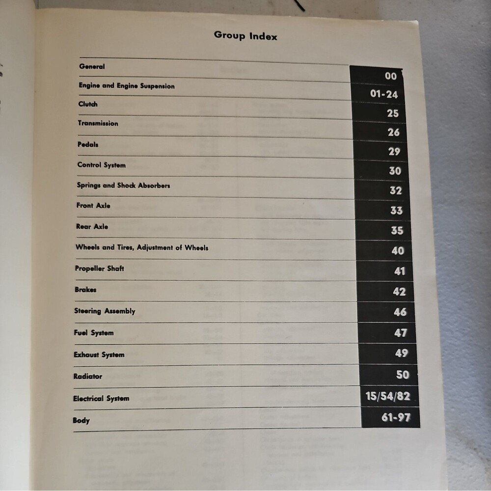 1955 Mercedes Benz 180 180a 180b 180c 180D 180Db 180Dc Service Repair Manual - Picture 5 of 9